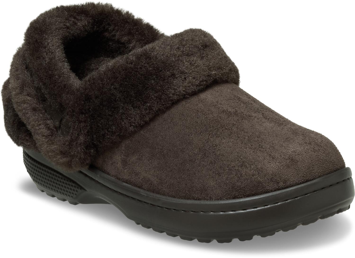 Classic Unfurgettable Suede clog - Espresso